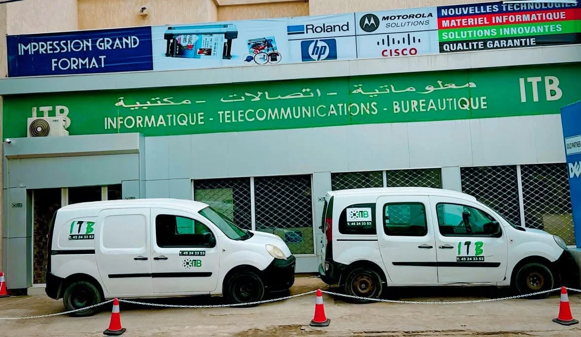 ITB Mauritanie — magasin et livraison sur site